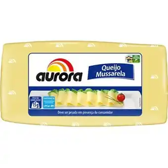 Supermercado Bergamini Queijo mussarela aurora peça kg oferta