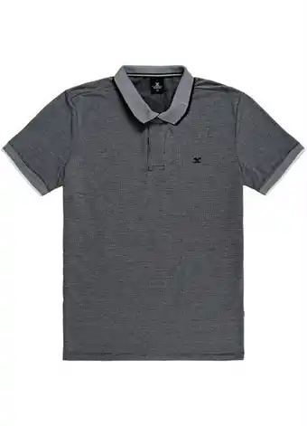 Posthaus Exco - camiseta polo em malha masculina preto oferta