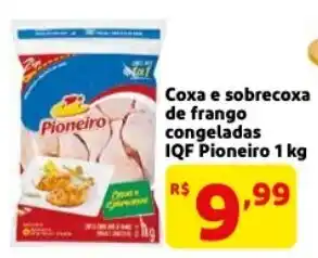 Mercado Extra Coxa a Sobrecoxa de frango IQF Pioneiro 1kg oferta