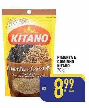 Mercantil Rodrigues Pimenta e cominho kitano oferta
