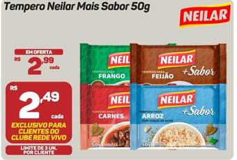 Rede Vivo Tempero neilar mais sabor oferta