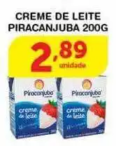 Roldão Creme de leite piracanjuba oferta