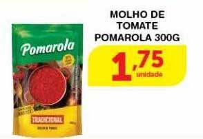 Roldão Molho de tomate pomarola oferta