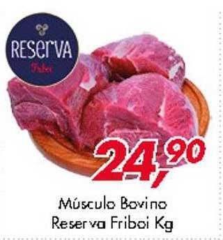 Barbosão Extra Supermercados Músculo bovino reserva friboi kg oferta