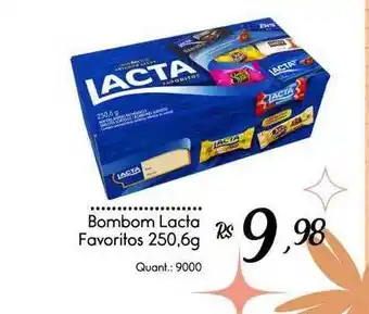 Giassi Supermercados Bombom lacta favoritas oferta