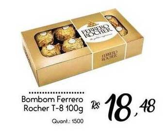Giassi Supermercados Bombom ferrero rocher t-8 oferta