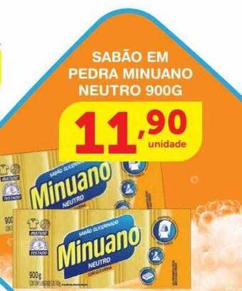 Roldão Sabão em pedra minuano neutro oferta