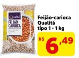 Feijao-carioca Qualita tipo1 1kg