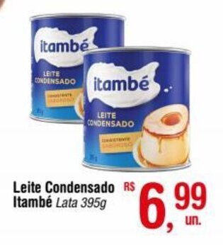 Fort Atacadista Leite Condensado Itambé 395g oferta