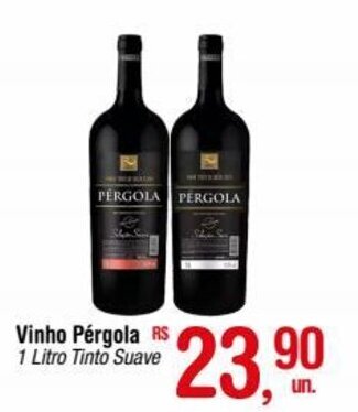 Fort Atacadista Vinho Pérgola 1L oferta