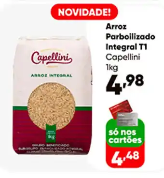 Zaffari Arroz Parbolizado Integral T1 Capellini 1kg oferta
