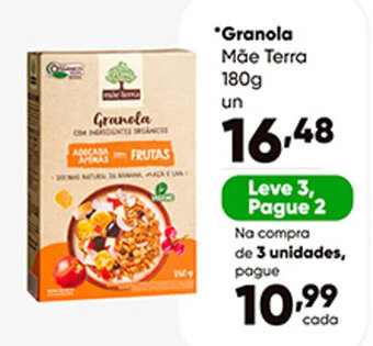 Zaffari Granola Mãe Terra 180g oferta