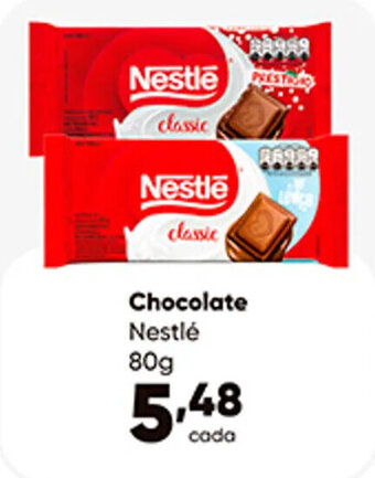 Zaffari Chocolate Nestlé 80g oferta