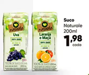 Zaffari Suco Naturale 200ml oferta