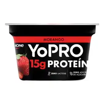 Supper Rissul Iogurte danone yopro morango pote 160g oferta