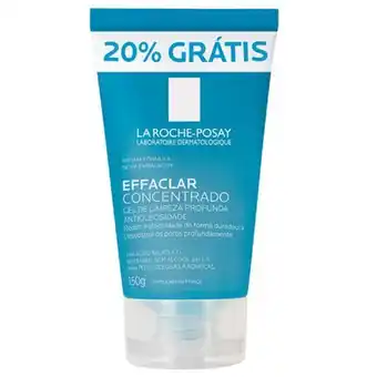 Effaclar gel concentrado 150g 20% grátis