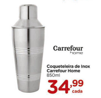 Coqueteleira de Inox Carrefour Home 850ml