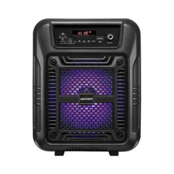 Caixa amplificadora portátil lenoxx ca60 80w preto bivolt