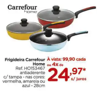 Carrefour Frigideira Carrefour Home 28cm oferta
