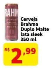 Mercado Extra Cerveja Brahma Duplo Malte 350ml oferta