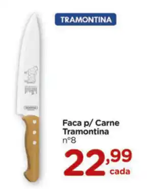 Carrefour Faca p/ Carne Tramontina oferta