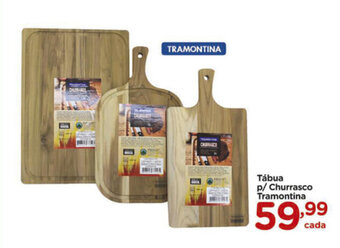 Carrefour Tabua p/ Churrasco Tramontina oferta