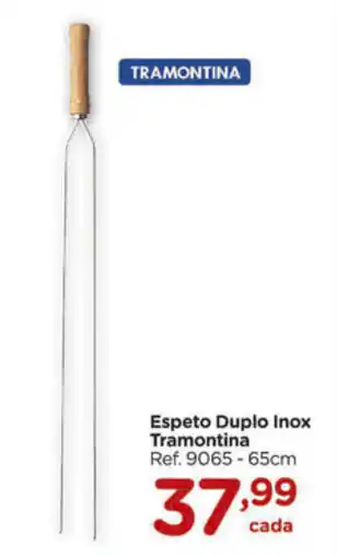 Espeto Duplo Inox Tramontina 65cm