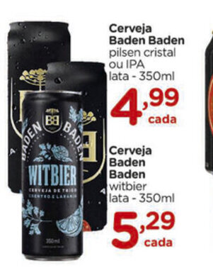 Cerveja Baden Baden 350ml