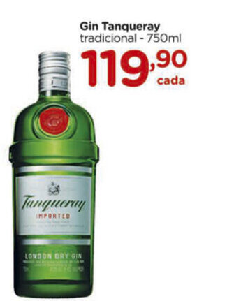 Carrefour Gin Tanqueray 750ml oferta