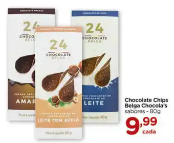 Carrefour Chocolate Chips Belga Chocola's 80g oferta