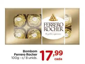 Carrefour Bombom Ferrero Rocher 100g c/8 unids. oferta