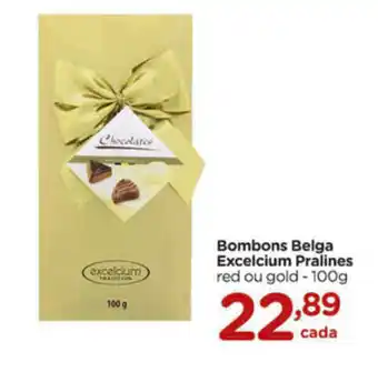 Bombons Belga Excelcium Pralines 100g