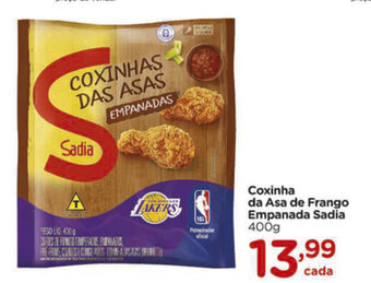 Carrefour Coxinha da Asa de Frango Empanada Sadia 400g oferta