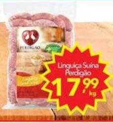Lopes Supermercados Linguiça suína perdigão oferta