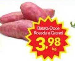 Lopes Supermercados Batata doce rosada a granel oferta