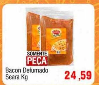 Spani Atacadista Bacon defumado seara kg oferta