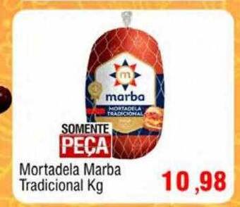Spani Atacadista Mortadela marba tradicional kg oferta