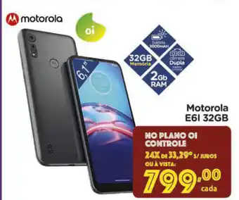 Carrefour Motorola E61 32GB oferta