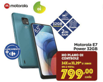 Carrefour Motorola E7 Power 32GB oferta