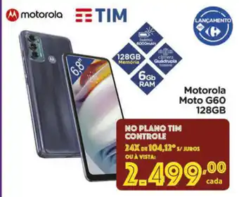 Carrefour Motorola Moto G60 128GB oferta