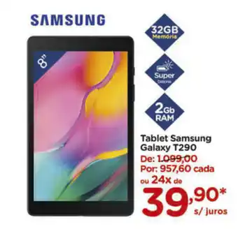 Carrefour Tablet Samsung Galaxy T290 32GB oferta