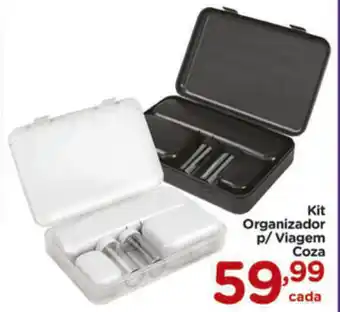 Carrefour Kit Organizador p/ Viagem coza oferta