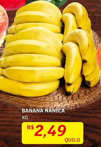 Assaí Atacadista Banana Nanica 1kg oferta
