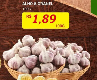 Assaí Atacadista Alho a granel 100g oferta