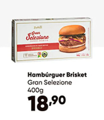 Zaffari Hambúrguer Brisket Gran Selezione 400g oferta