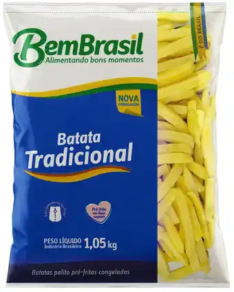 Supermercados Princesa Batata congelada tradicional bembrasil 1.05kg oferta