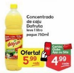 Supermercados Princesa Concentrado de caju dafruta 1l oferta