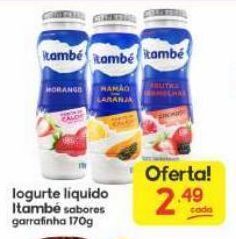 Supermercados Princesa Iogurte líquido itambé 170g oferta