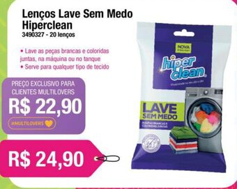 Lenços Lave sem Medo Hiperclean