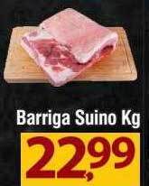 Rede Plus Supermercados Barriga suino kg oferta